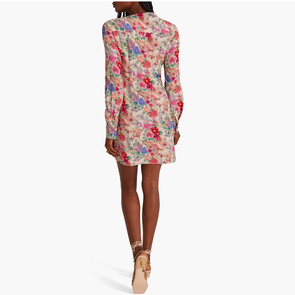 FAVORITE DAUGHTER Barely Holding It Together Floral Print Dress, Size 2, NWT - Picture 4 of 13